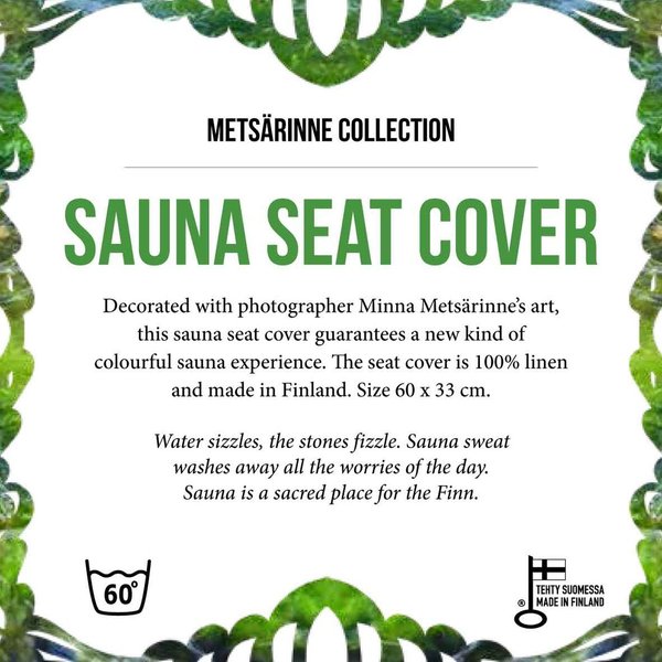 Sauna seat cover - MERIPOIKASET