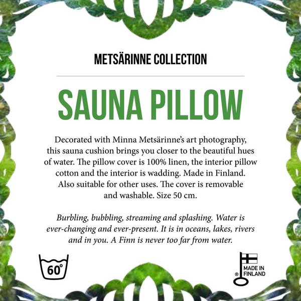 Sauna pillow - MERIPOIKASET