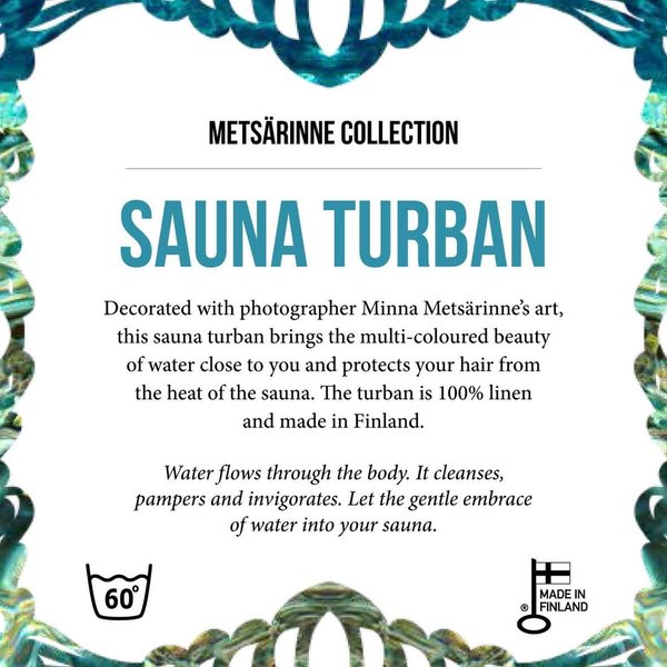 Sauna turban - MERISULHANEN